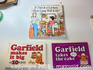 MaxSold Auction: Graphic novels, Garfield, Lynn Johnston, The Lives Behind the Lines signed, lot 375 - Ottawa (Ontario, Canada) SELLER MANAGED Downsizing Online Auction -  Cinnabar