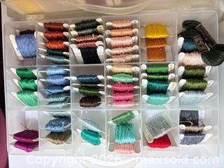 MaxSold Auction: Huge Embroidery thread collection lot 631 - Ottawa (Ontario, Canada) SELLER MANAGED Downsizing Online Auction -  Cinnabar