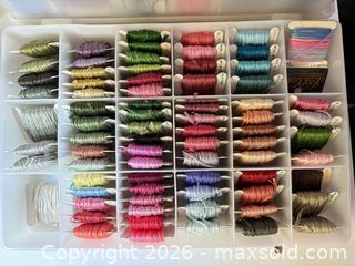 MaxSold Auction: Huge Embroidery thread collection lot 631 - Ottawa (Ontario, Canada) SELLER MANAGED Downsizing Online Auction -  Cinnabar