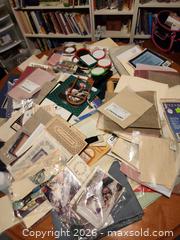 MaxSold Auction: Huge Lot cross Stitch crafting Lot 606 - Ottawa (Ontario, Canada) SELLER MANAGED Downsizing Online Auction -  Cinnabar