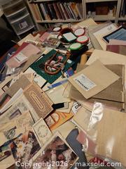 MaxSold Auction: Huge Lot cross Stitch crafting Lot 606 - Ottawa (Ontario, Canada) SELLER MANAGED Downsizing Online Auction -  Cinnabar