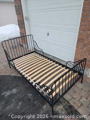 MaxSold Auction: Ikea minnen Childs Metal Bed - Ottawa (Ontario, Canada) SELLER MANAGED Downsizing Online Auction -  Cinnabar