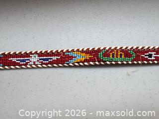 MaxSold Auction: Indigenous Beaded Children’s Belt - Ottawa (Ontario, Canada) SELLER MANAGED Downsizing Online Auction -  Cinnabar