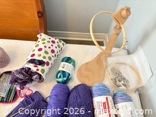 MaxSold Auction: Knitting & Needlwork lot, Plus Singer Sew Quick Handheld Cordless Mending Machine lot 218 - Ottawa (Ontario, Canada) SELLER MANAGED Downsizing Online Auction -  Cinnabar