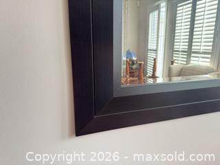 MaxSold Auction: Large hanging entrance wall mirror  - Ottawa (Ontario, Canada) SELLER MANAGED Downsizing Online Auction -  Cinnabar