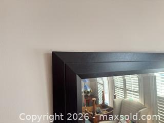 MaxSold Auction: Large hanging entrance wall mirror  - Ottawa (Ontario, Canada) SELLER MANAGED Downsizing Online Auction -  Cinnabar