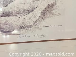 MaxSold Auction: Laura kingsbury “water’s edge” signed print 38/400 - Ottawa (Ontario, Canada) SELLER MANAGED Downsizing Online Auction -  Cinnabar