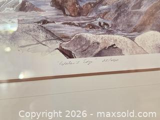 MaxSold Auction: Laura kingsbury “water’s edge” signed print 38/400 - Ottawa (Ontario, Canada) SELLER MANAGED Downsizing Online Auction -  Cinnabar