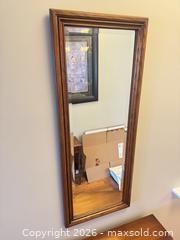 MaxSold Auction: Long hanging mirror  - Ottawa (Ontario, Canada) SELLER MANAGED Downsizing Online Auction -  Cinnabar
