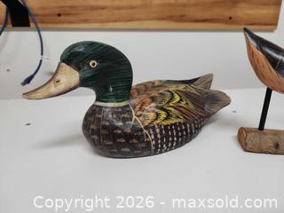 MaxSold Auction: Mallard and Shore Birds Wood Decoys - Ottawa (Ontario, Canada) SELLER MANAGED Downsizing Online Auction -  Cinnabar