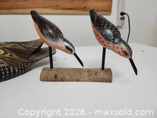 MaxSold Auction: Mallard and Shore Birds Wood Decoys - Ottawa (Ontario, Canada) SELLER MANAGED Downsizing Online Auction -  Cinnabar