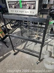 MaxSold Auction: Metal 3 Tier rolling Garden shelf - Ottawa (Ontario, Canada) SELLER MANAGED Downsizing Online Auction -  Cinnabar