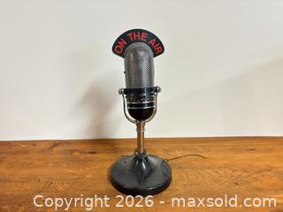 MaxSold Auction: Microphone shaped radio - Ottawa (Ontario, Canada) SELLER MANAGED Downsizing Online Auction -  Cinnabar