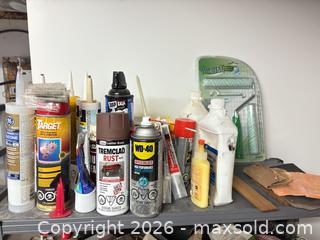 MaxSold Auction: Miscellaneous workshop supplies and shelf lot 423 - Ottawa (Ontario, Canada) SELLER MANAGED Downsizing Online Auction -  Cinnabar