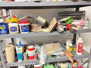 MaxSold Auction: Miscellaneous workshop supplies and shelf lot 423 - Ottawa (Ontario, Canada) SELLER MANAGED Downsizing Online Auction -  Cinnabar