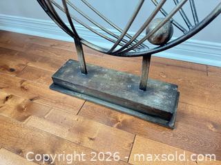 MaxSold Auction: Modern metal sculpture planets  - Ottawa (Ontario, Canada) SELLER MANAGED Downsizing Online Auction -  Cinnabar