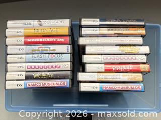 MaxSold Auction: Nintendo DS and games - Ottawa (Ontario, Canada) SELLER MANAGED Downsizing Online Auction -  Cinnabar