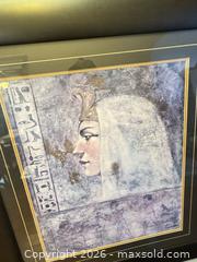 MaxSold Auction: Parrish Egyptian print  - Ottawa (Ontario, Canada) SELLER MANAGED Downsizing Online Auction -  Cinnabar