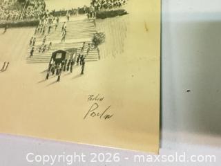 MaxSold Auction: Paulin, signed print of concert  - Ottawa (Ontario, Canada) SELLER MANAGED Downsizing Online Auction -  Cinnabar