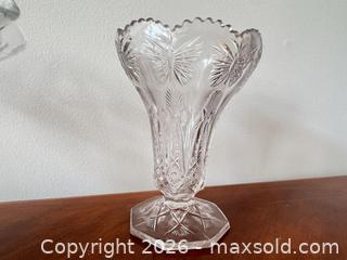 MaxSold Auction: Pressed glass butterfly pattern glassware lot  - Ottawa (Ontario, Canada) SELLER MANAGED Downsizing Online Auction -  Cinnabar