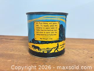 MaxSold Auction: Pure Canadian Honey tin - Ottawa (Ontario, Canada) SELLER MANAGED Downsizing Online Auction -  Cinnabar