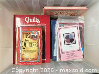 MaxSold Auction: Quilting and crafting book and magazine collection lot 379 - Ottawa (Ontario, Canada) SELLER MANAGED Downsizing Online Auction -  Cinnabar