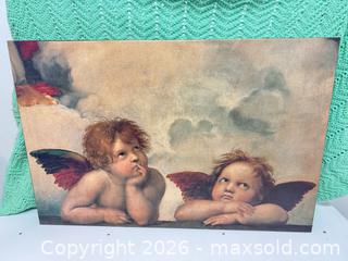MaxSold Auction: Raphael, “Sistine Madonna” canvas poster  - Ottawa (Ontario, Canada) SELLER MANAGED Downsizing Online Auction -  Cinnabar