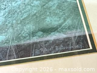 MaxSold Auction: Robert Bateman hummingbird print  - Ottawa (Ontario, Canada) SELLER MANAGED Downsizing Online Auction -  Cinnabar