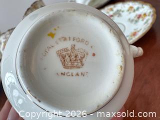 MaxSold Auction: Royal Stafford partial sandwich china set  - Ottawa (Ontario, Canada) SELLER MANAGED Downsizing Online Auction -  Cinnabar