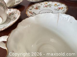MaxSold Auction: Royal Stafford partial sandwich china set  - Ottawa (Ontario, Canada) SELLER MANAGED Downsizing Online Auction -  Cinnabar