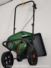 MaxSold Auction: Scotts Hand and push fertilizer spreader - Ottawa (Ontario, Canada) SELLER MANAGED Downsizing Online Auction -  Cinnabar