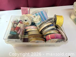 MaxSold Auction: Sewing and needlework collection, yarn, ribbon, needles, and more lot 635 - Ottawa (Ontario, Canada) SELLER MANAGED Downsizing Online Auction -  Cinnabar