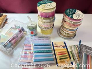 MaxSold Auction: Sewing and needlework collection, yarn, ribbon, needles, and more lot 635 - Ottawa (Ontario, Canada) SELLER MANAGED Downsizing Online Auction -  Cinnabar