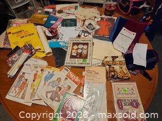 MaxSold Auction: Sewing patters and more Lot 607 - Ottawa (Ontario, Canada) SELLER MANAGED Downsizing Online Auction -  Cinnabar