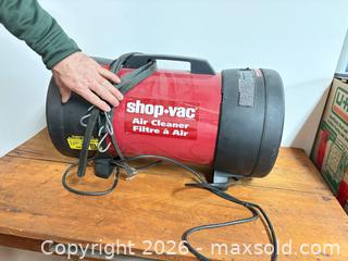 MaxSold Auction: Shop vac Air Cleaner - Ottawa (Ontario, Canada) SELLER MANAGED Downsizing Online Auction -  Cinnabar