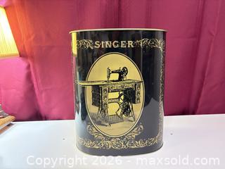 MaxSold Auction: Singer and Eaton’s Tins collection lot 655 - Ottawa (Ontario, Canada) SELLER MANAGED Downsizing Online Auction -  Cinnabar