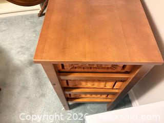 MaxSold Auction: Six drawer wicker basket dresser Lot 666 - Ottawa (Ontario, Canada) SELLER MANAGED Downsizing Online Auction -  Cinnabar