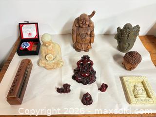 MaxSold Auction: Spiritual and Buddhist Decor lot 650 - Ottawa (Ontario, Canada) SELLER MANAGED Downsizing Online Auction -  Cinnabar