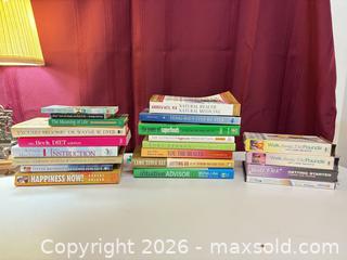 MaxSold Auction: Spirituality and self help books and exercise tapes lot 639 - Ottawa (Ontario, Canada) SELLER MANAGED Downsizing Online Auction -  Cinnabar
