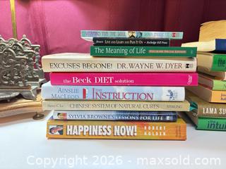 MaxSold Auction: Spirituality and self help books and exercise tapes lot 639 - Ottawa (Ontario, Canada) SELLER MANAGED Downsizing Online Auction -  Cinnabar