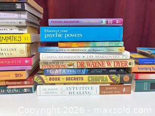 MaxSold Auction: Spirituality and self help books, clairvoyance, intuition and more lot 642 - Ottawa (Ontario, Canada) SELLER MANAGED Downsizing Online Auction -  Cinnabar