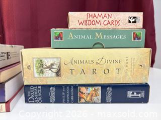 MaxSold Auction: Spirituality books and cards, Animal Spirits, Totems, Tarot lot 646 - Ottawa (Ontario, Canada) SELLER MANAGED Downsizing Online Auction -  Cinnabar