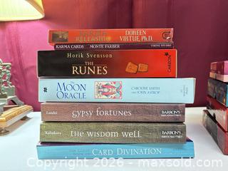 MaxSold Auction: Spirituality books and cards, divination, karma and more lot 643 - Ottawa (Ontario, Canada) SELLER MANAGED Downsizing Online Auction -  Cinnabar