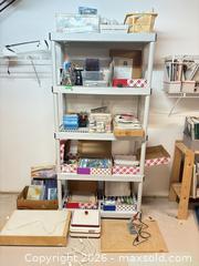 MaxSold Auction: Stained glass and art supplies lot 452, glass, grinder, stencils, soldering iron - Ottawa (Ontario, Canada) SELLER MANAGED Downsizing Online Auction -  Cinnabar