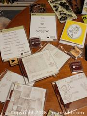 MaxSold Auction: Stamping Craft Lot 605 Table Top Full - Ottawa (Ontario, Canada) SELLER MANAGED Downsizing Online Auction -  Cinnabar