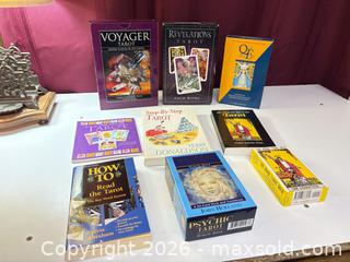 MaxSold Auction: Tarot cards and books collection lot 641 - Ottawa (Ontario, Canada) SELLER MANAGED Downsizing Online Auction -  Cinnabar