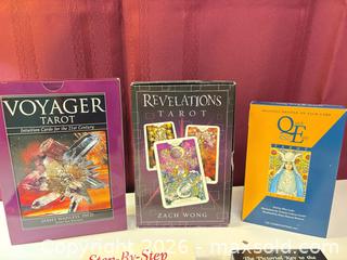 MaxSold Auction: Tarot cards and books collection lot 641 - Ottawa (Ontario, Canada) SELLER MANAGED Downsizing Online Auction -  Cinnabar