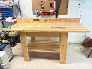 MaxSold Auction: Tradesmen workbench  - Ottawa (Ontario, Canada) SELLER MANAGED Downsizing Online Auction -  Cinnabar