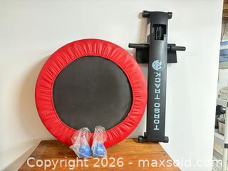 MaxSold Auction: Trampoline, Rower, and weight balls - Ottawa (Ontario, Canada) SELLER MANAGED Downsizing Online Auction -  Cinnabar