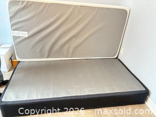 MaxSold Auction: Twin Bed Frame, Mattress, Boxspring lot 220 - Ottawa (Ontario, Canada) SELLER MANAGED Downsizing Online Auction -  Cinnabar